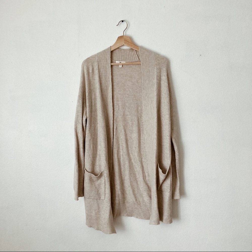 BP cream cardigan sweater